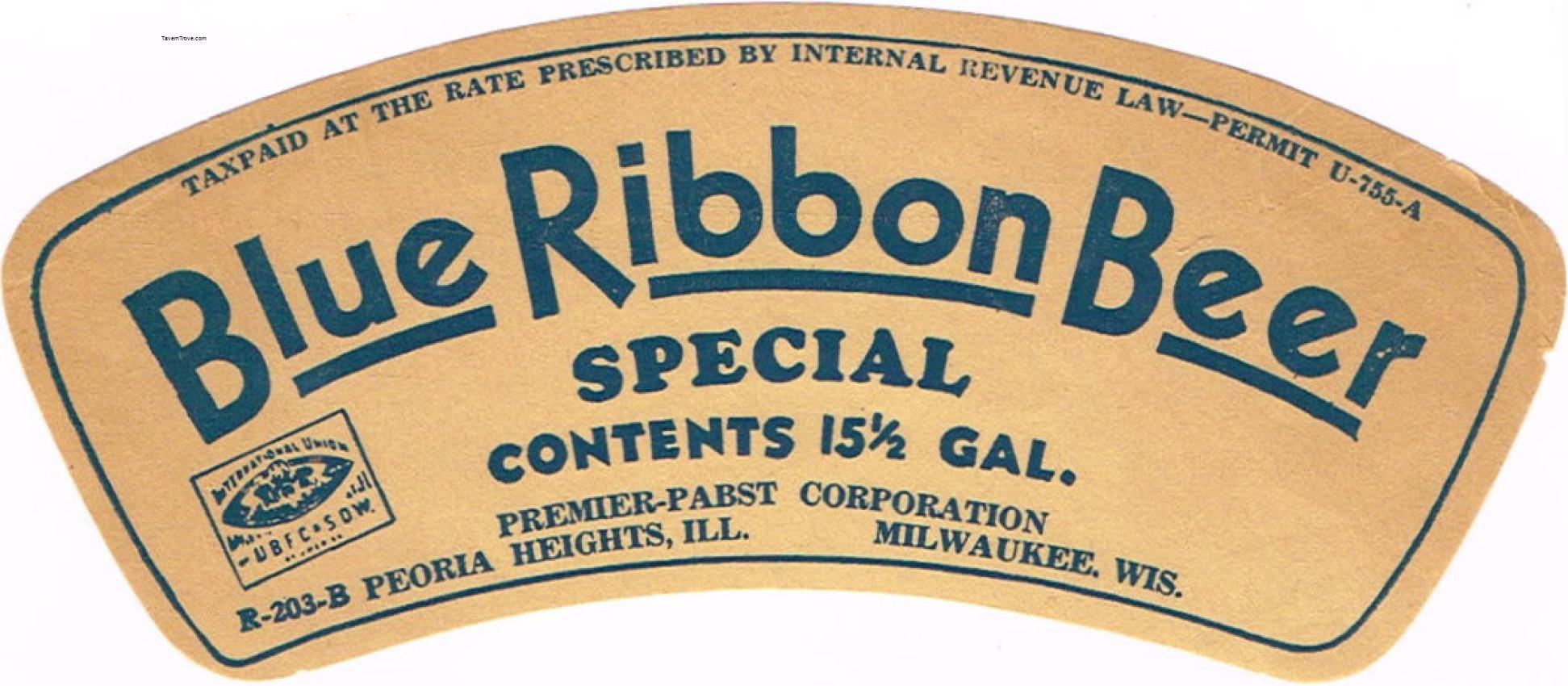 Blue Ribbon Beer
