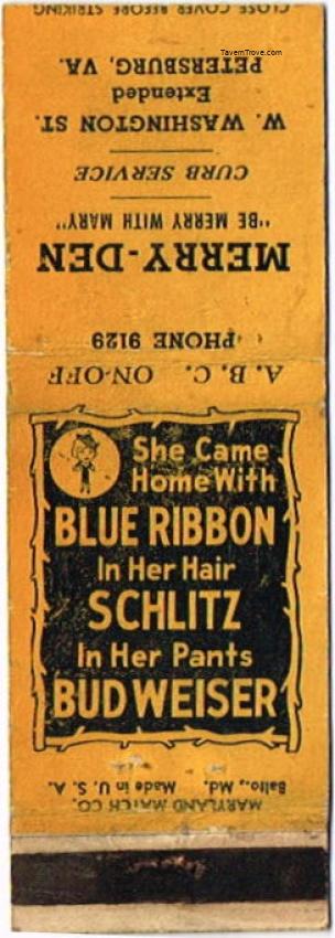 Blue Ribbon In Her Hair