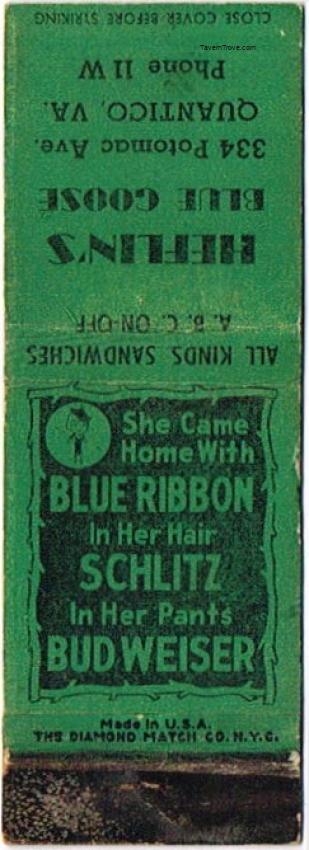 Blue Ribbon In Her Hair