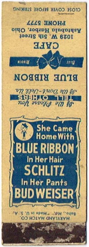 Blue Ribbon In Her Hair