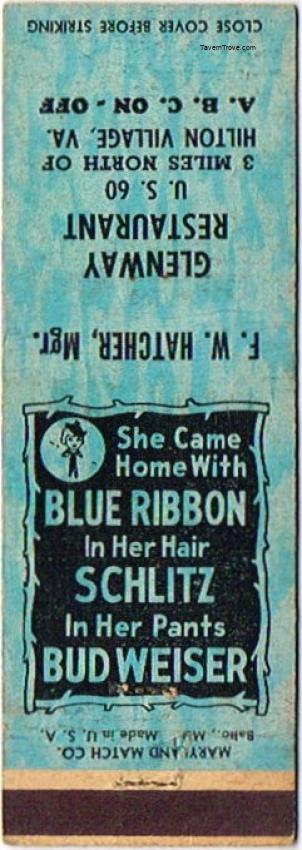 Blue Ribbon In Her Hair