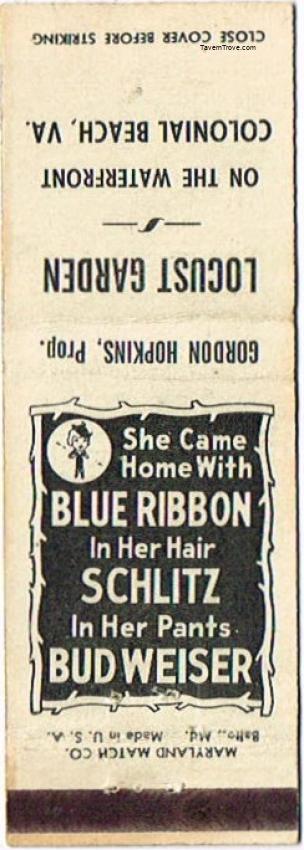 Blue Ribbon In Her Hair