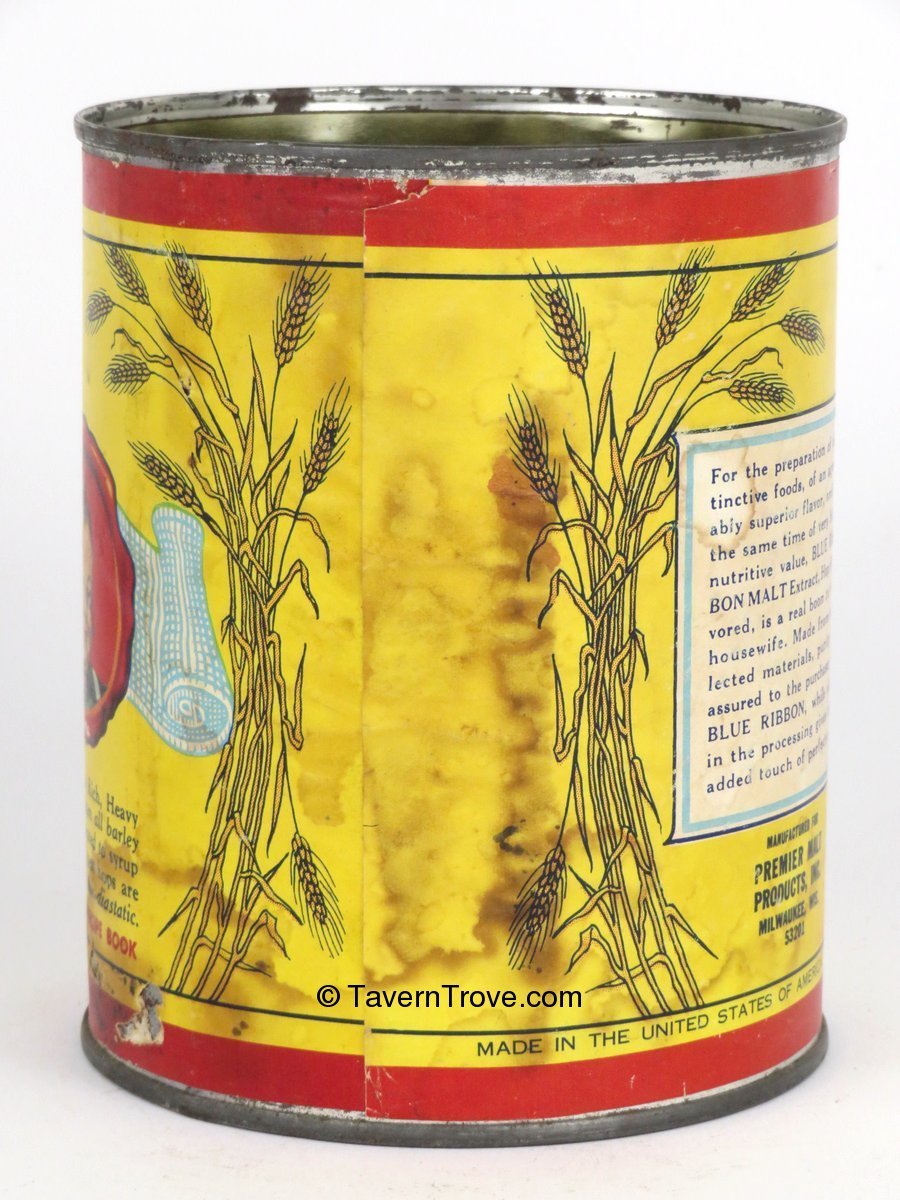 Item 32127 1928 Blue Ribbon Malt Extract Hop Flavored Light Can