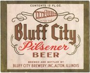 Bluff City Pilsener Beer