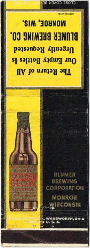 Blumer's Golden Glow Beer