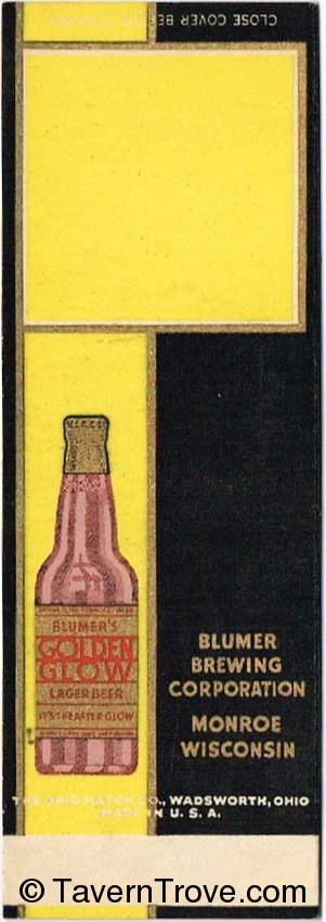 Blumer's Golden Glow Beer