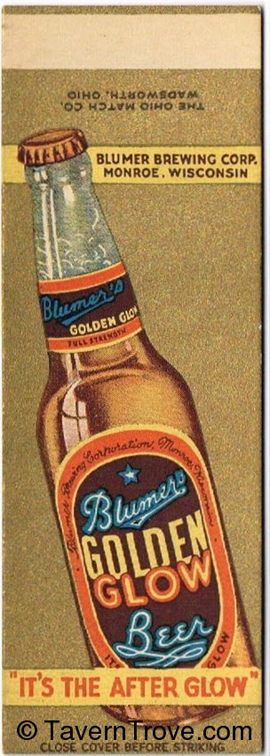 Blumer's Golden Glow Beer (sample)