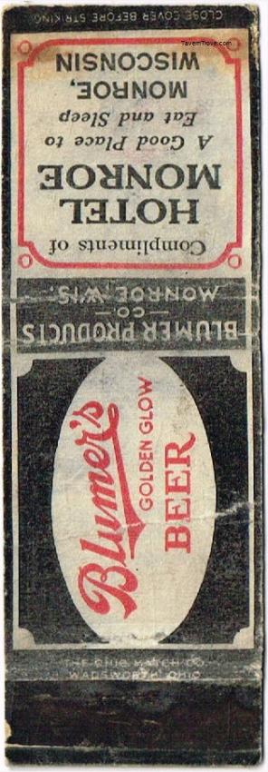 Blumer's Golden Glow Beer