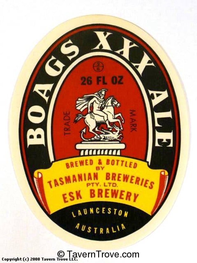 Boags XXX Ale