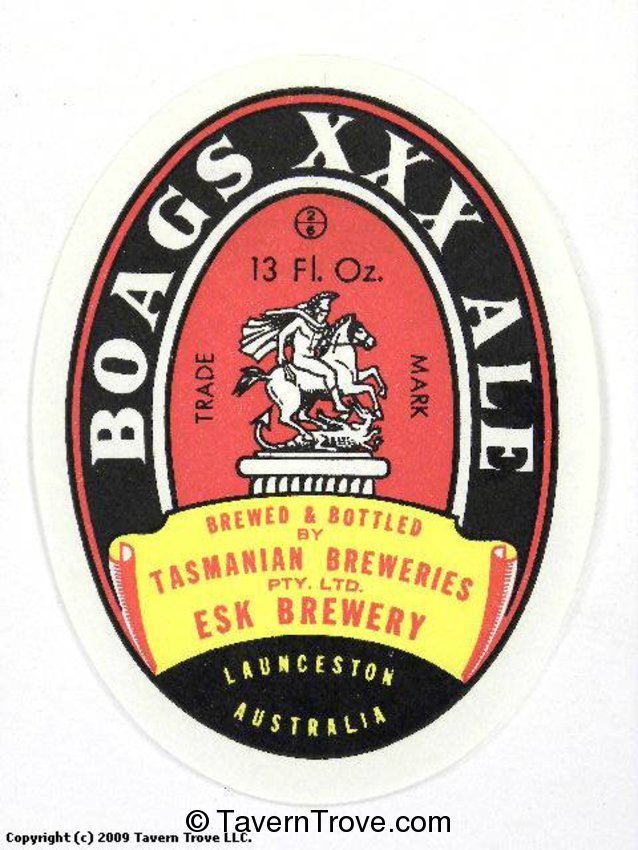 Boags XXX Ale