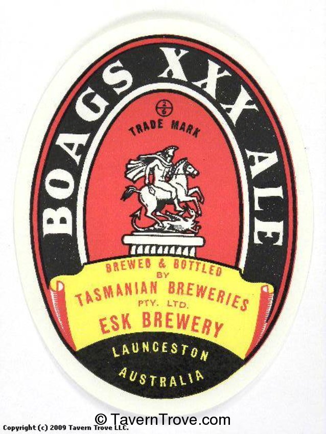 Boags XXX Ale