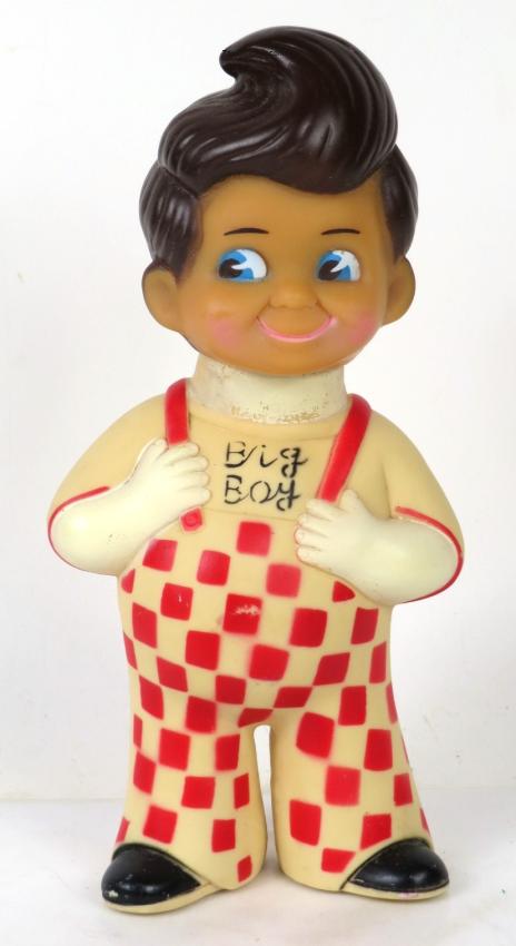 Bob's Big Boy (in script) Rubber Coin Bank