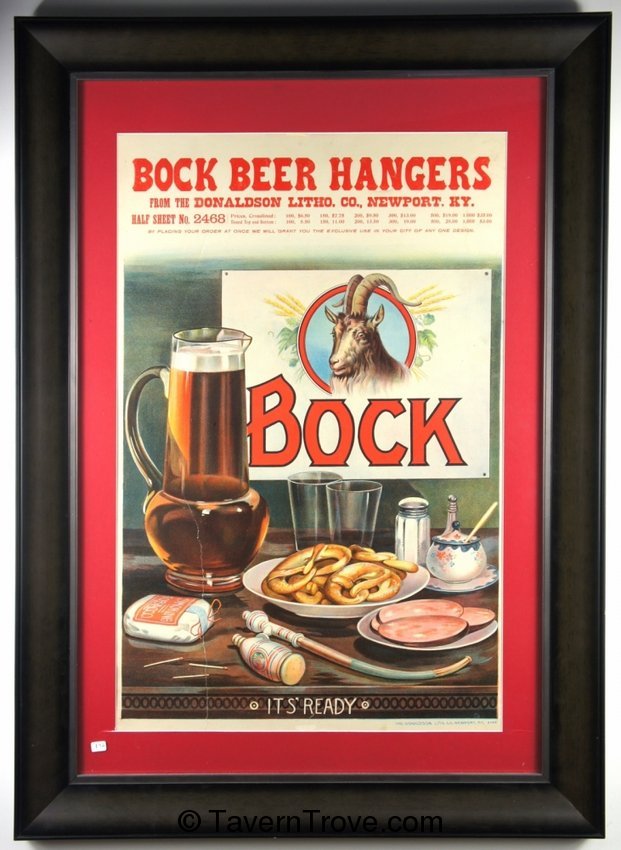 Bock Beer Hanger #2468
