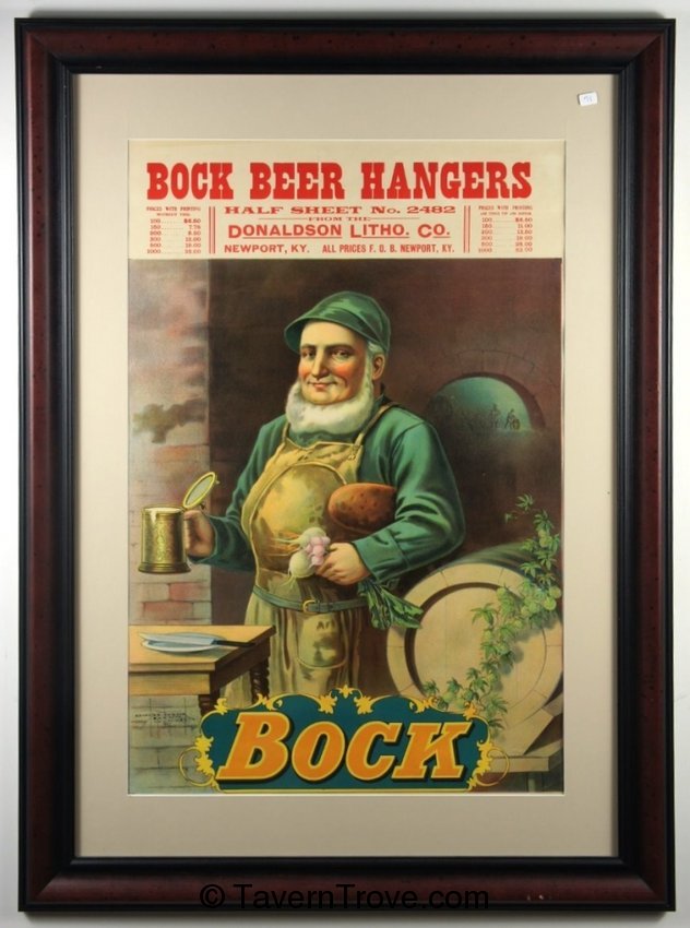 Bock Beer Hanger #2482