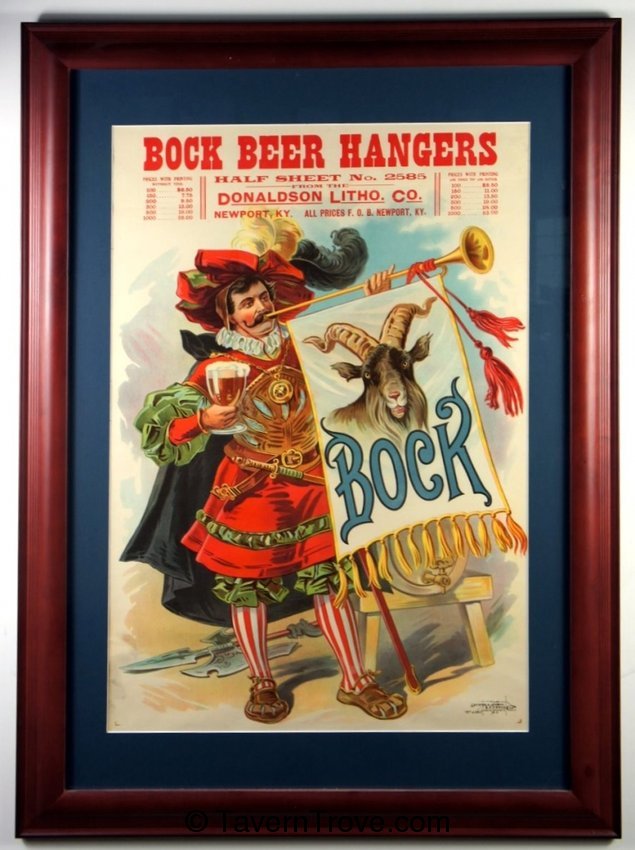 Bock Beer Hanger #2585
