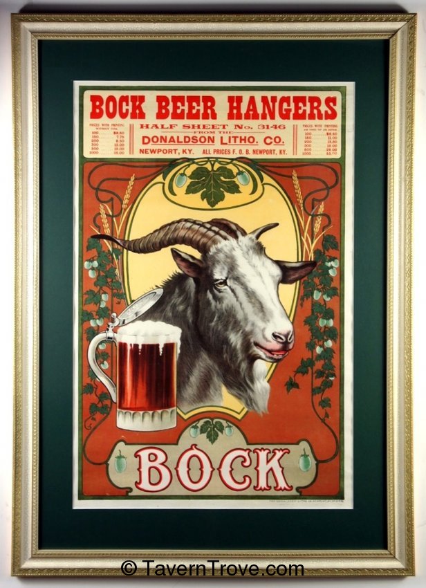 Bock Beer Hanger #3146
