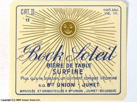 Bock Soleil Biere De Table