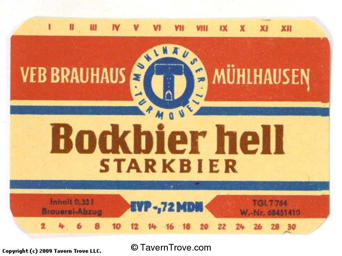 Bockbier Hell Starkbier