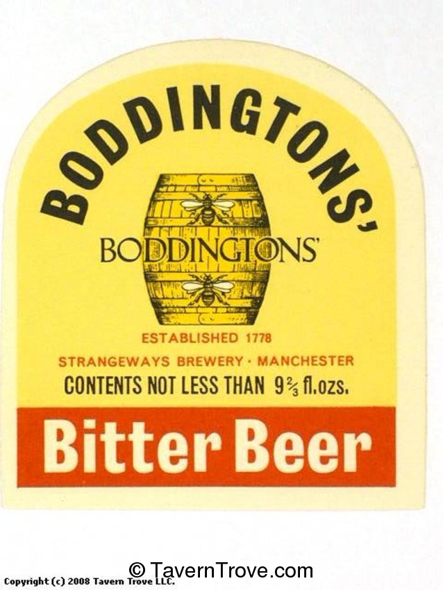 Boddingtons' Bitter Beer
