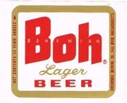 Boh Bohemain Lager  Beer