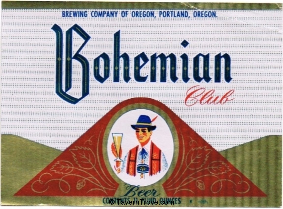Bohemian Club Beer 