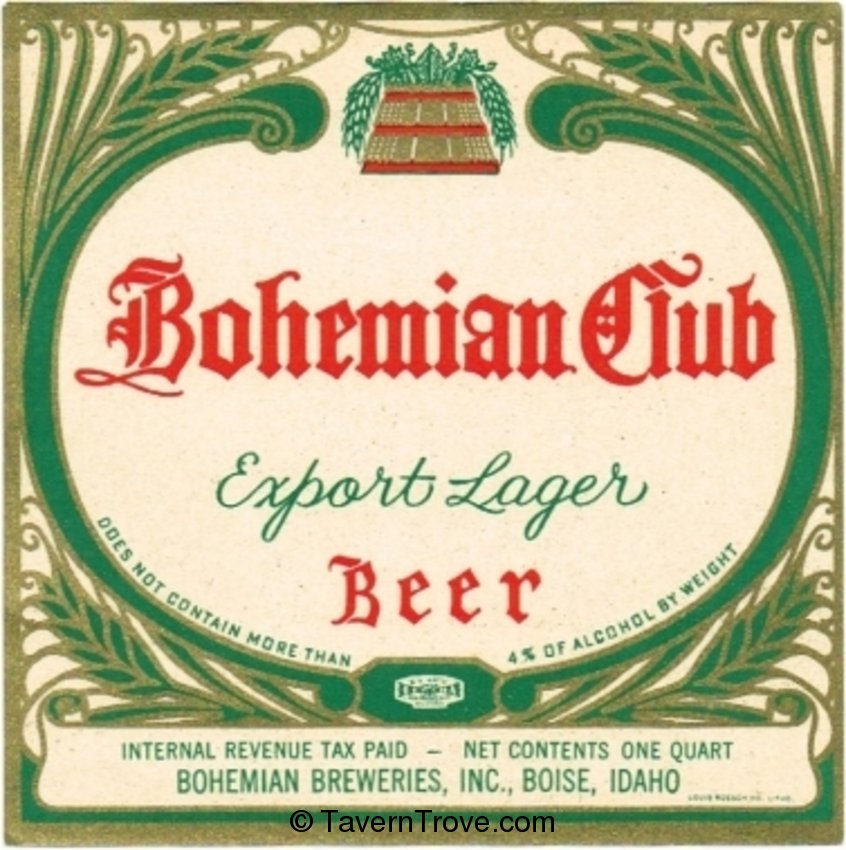 Bohemian Club Beer