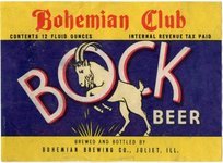 Bohemian Club Bock Beer 