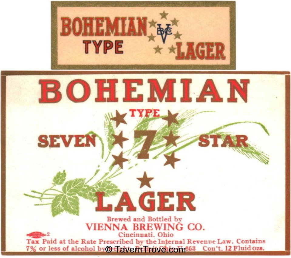 Bohemian Seven Star Lager Beer