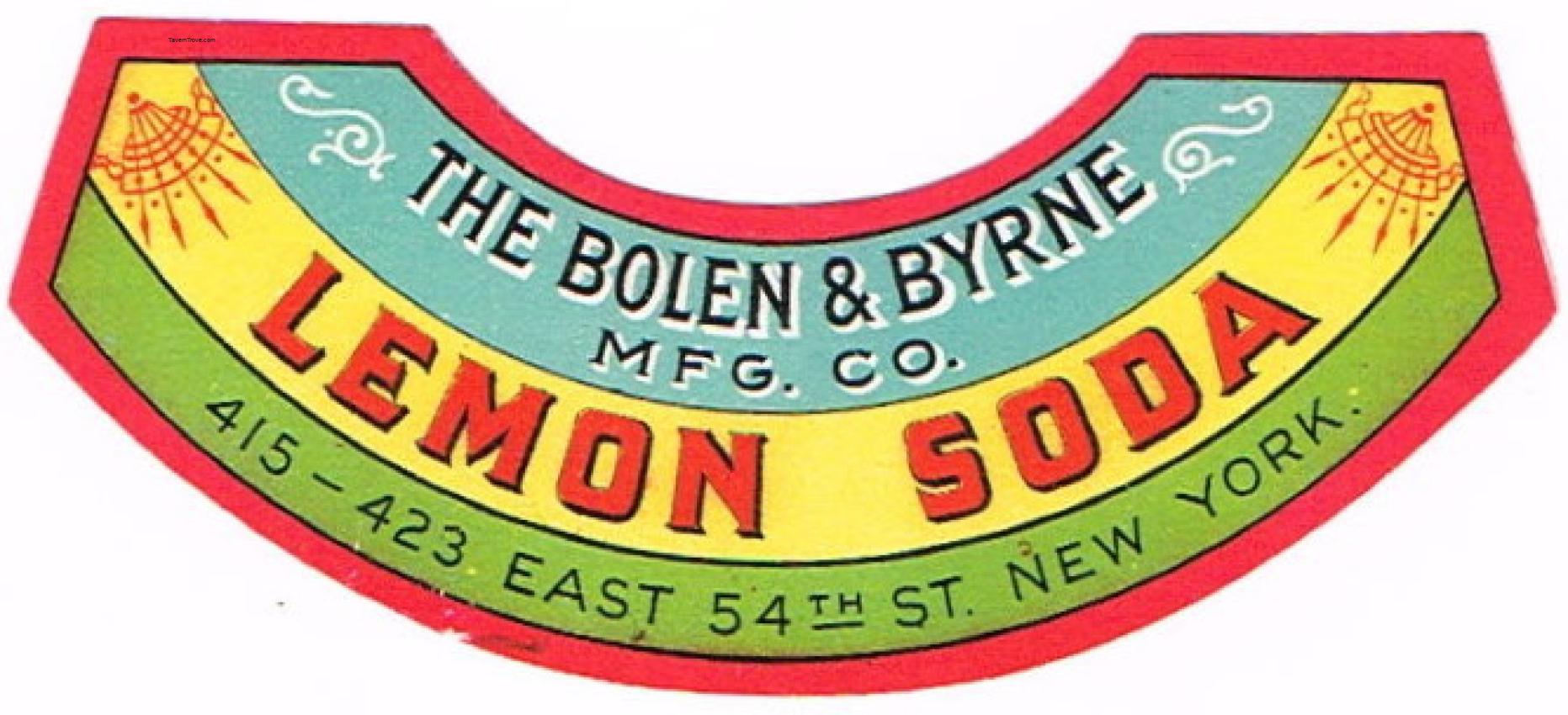 Bolen & Byrne Lemon Soda new York