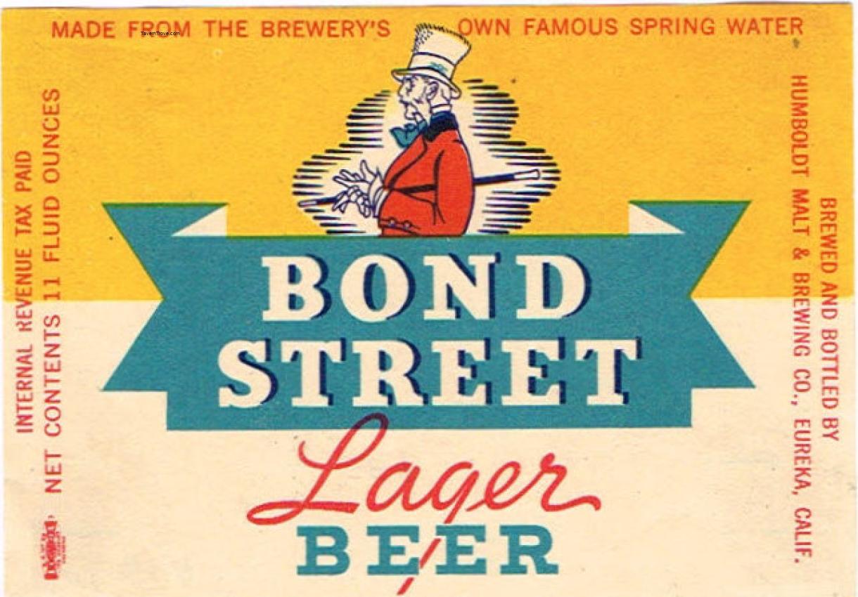 Bond Street Lager Beer