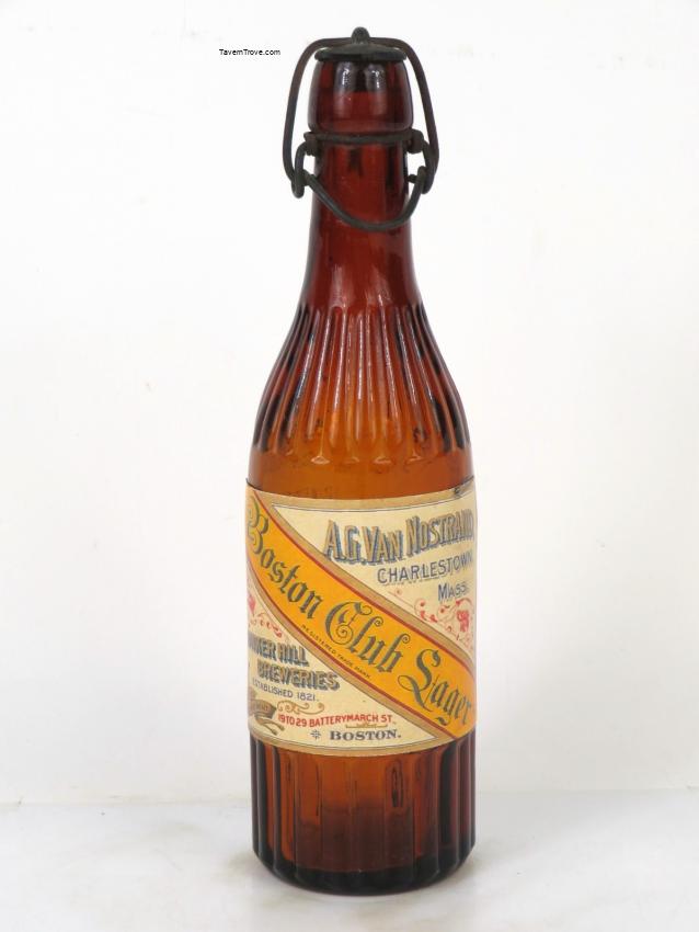 Boston Club Lager Beer (Reproduction Label)