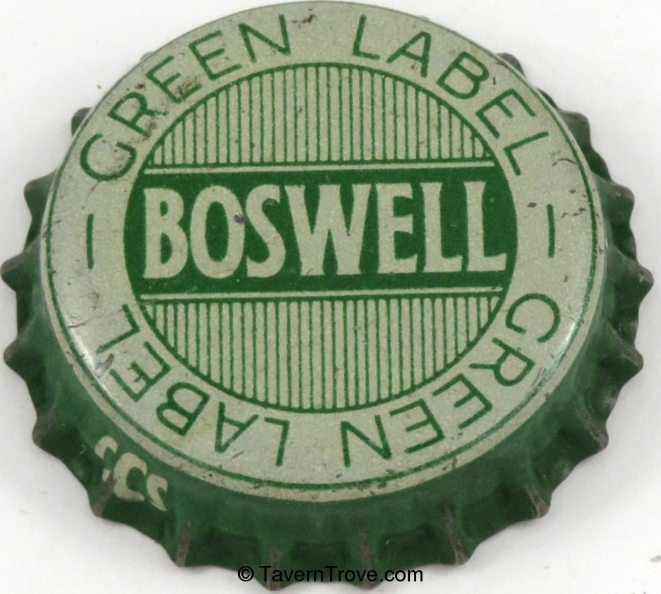 Boswell Green Label Beer