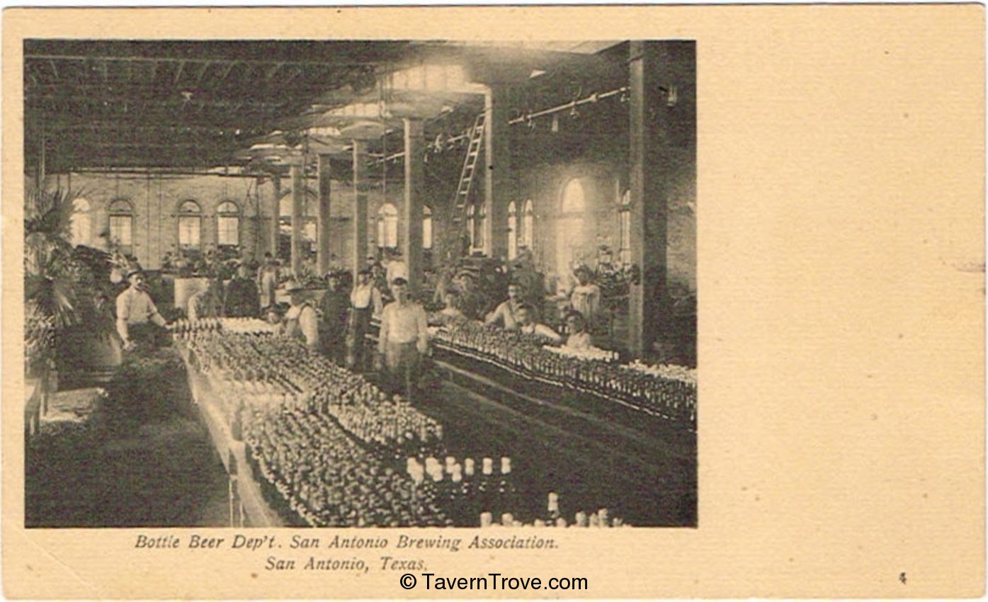 San Antonio Brewing Ass'n Bottle Beer Dept.