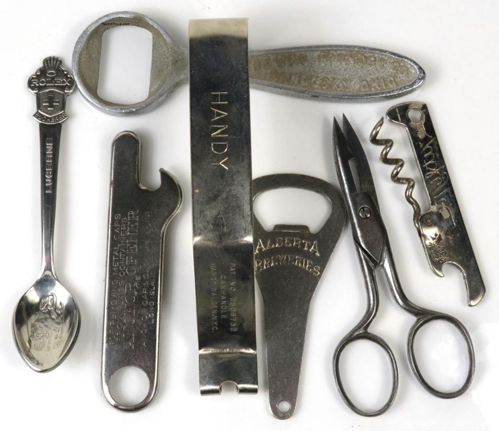 Bottle Openers and Rolex Spoon Lot