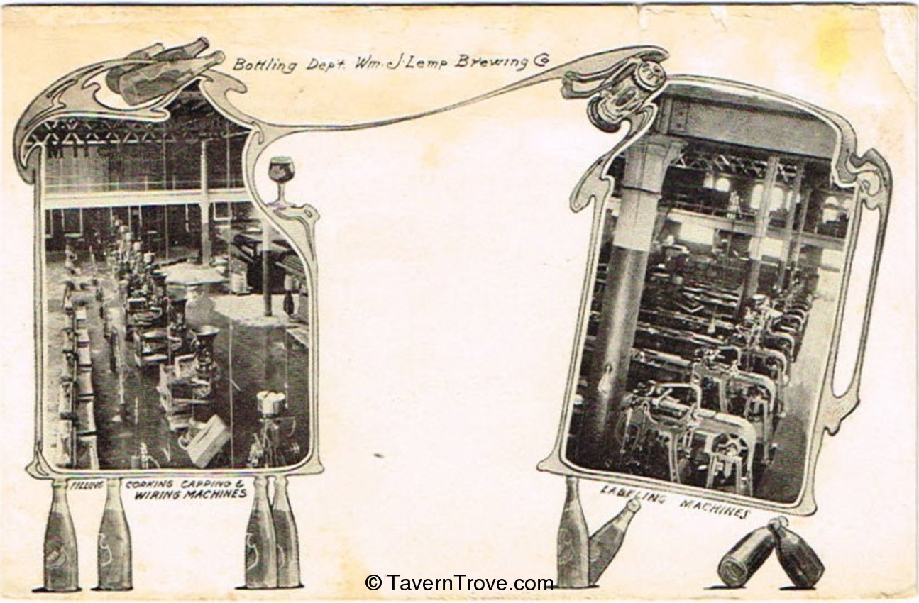 Bottling Dept., Wm. J. Lemp