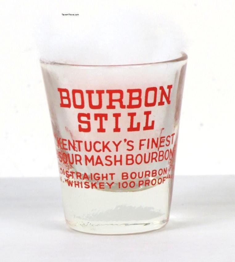 Bourbon Still Whiskey Shot Glass Grosscurth Anchorage Kentucky