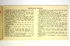 Bowling Record Book