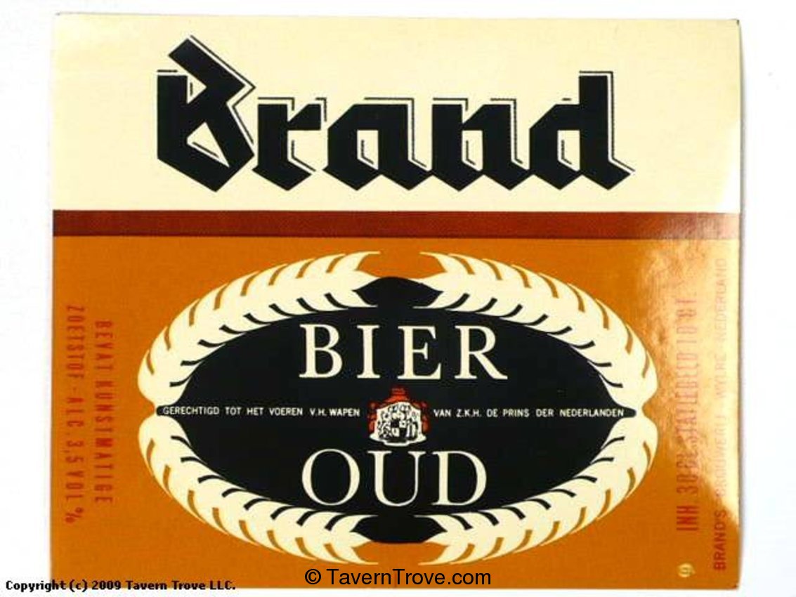 Brand Bier Oud