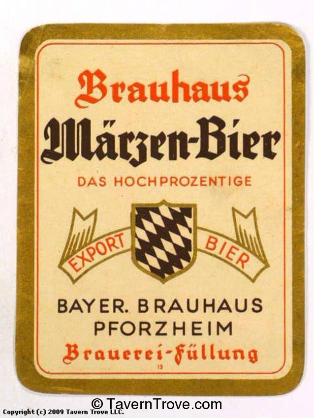 Brauhaus Märzen-Bier