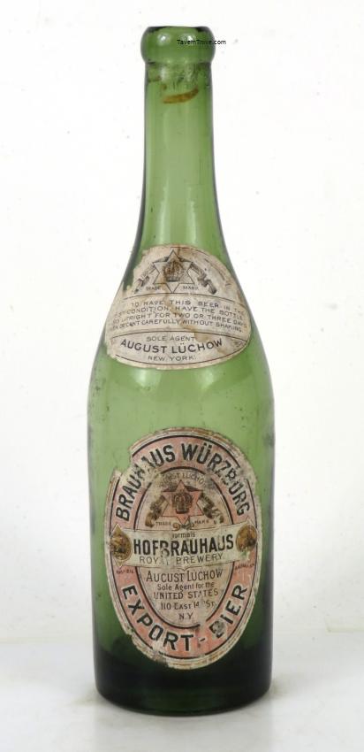 Brauhaus Wurzburg Export Beer (Luchow Importer)