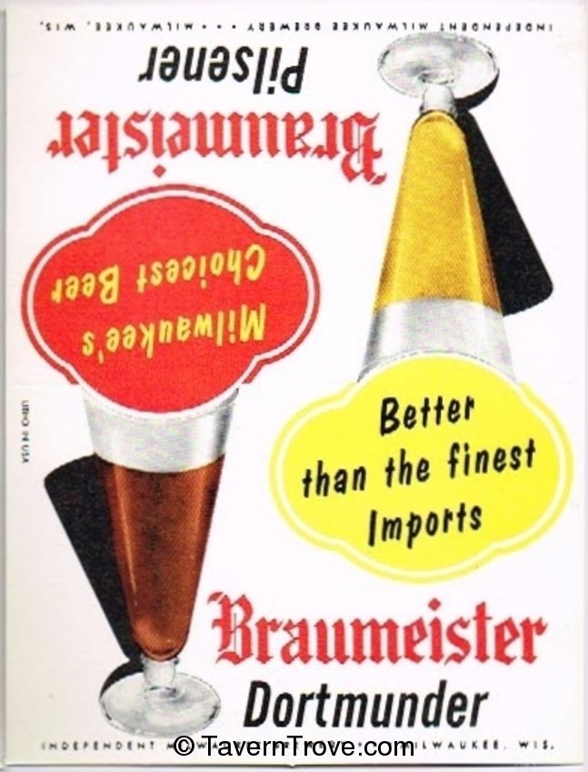 Braumeister Beers Table Tent