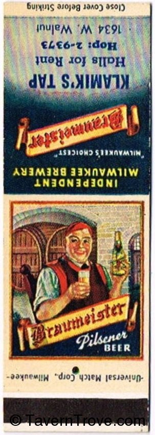 Braumeister Pilsener Beer (sample)