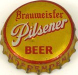 Braumeister Pilsener Beer (dull gold)