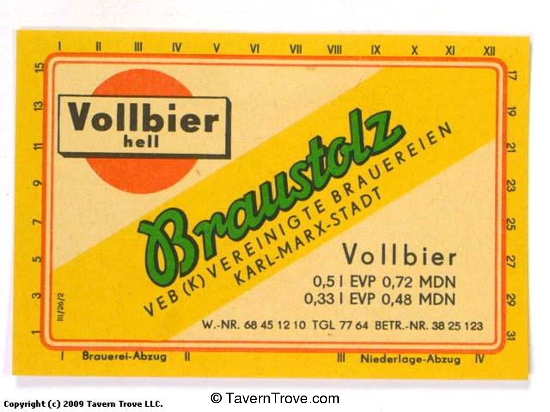 Braustolz Vollbier Hell