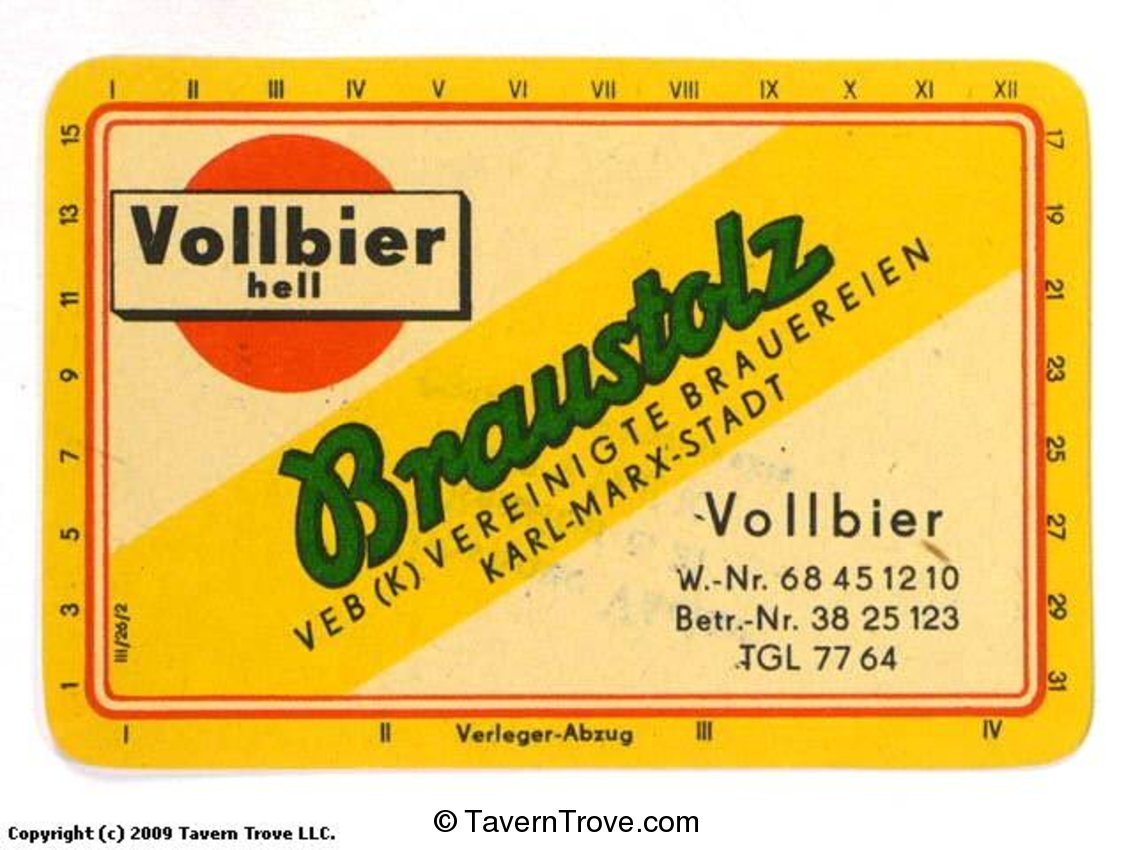 Braustolz Vollbier Hell