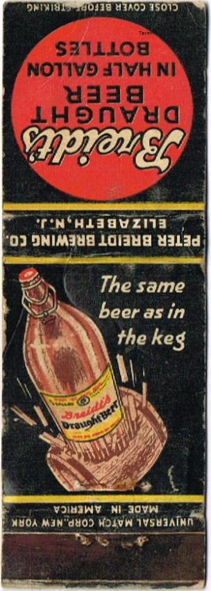 Breidt's Draught Beer Dupe