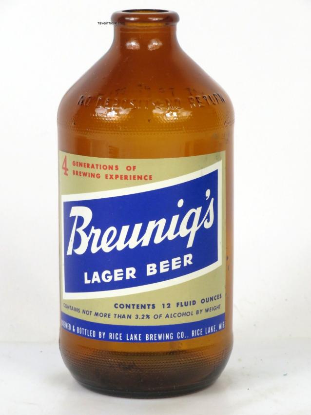 Breunig's Beer Handy Bottle