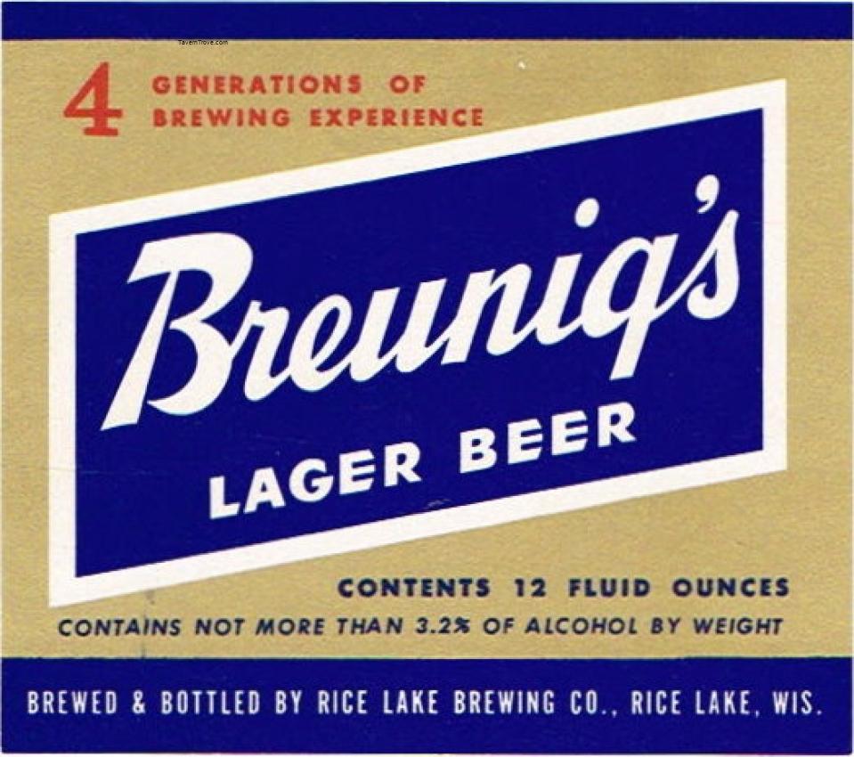 Breunig's Lager Beer (78mm)