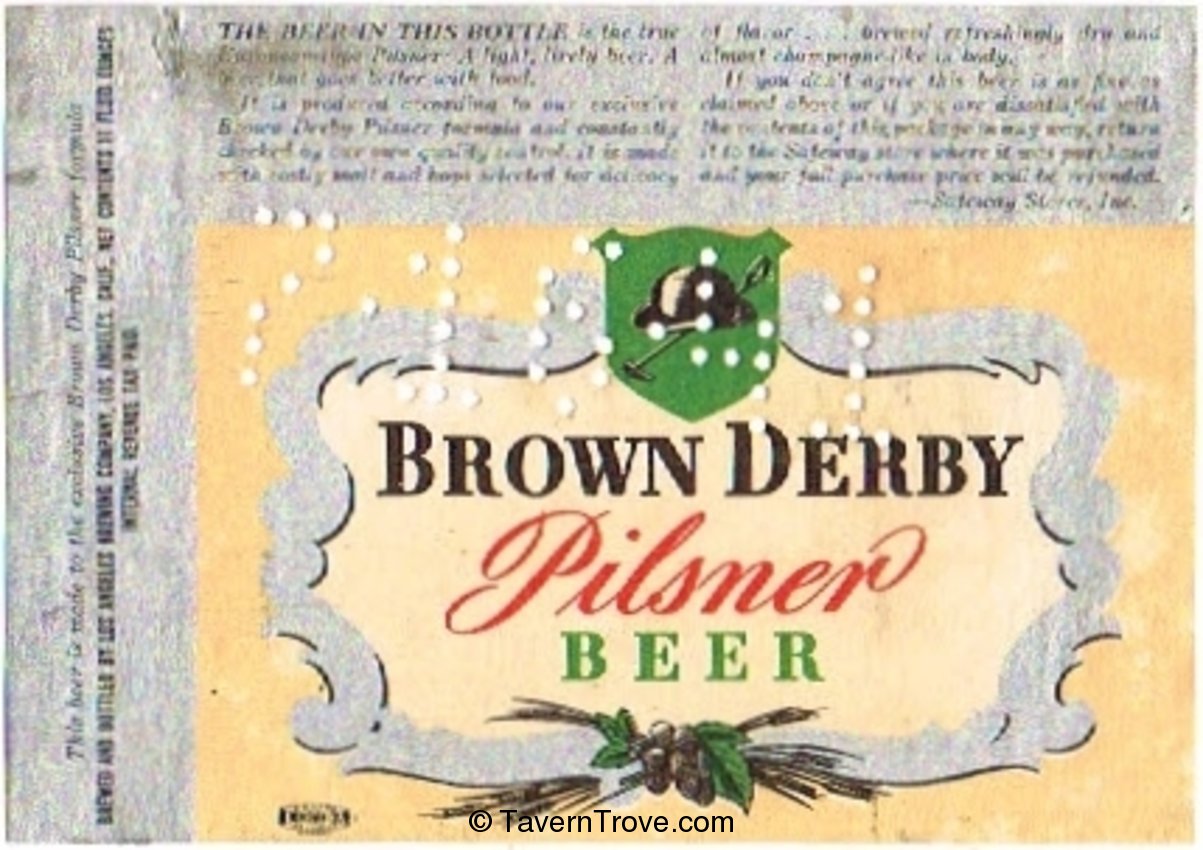 Brown Derby Beer