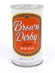 Brown Derby Lager Beer
